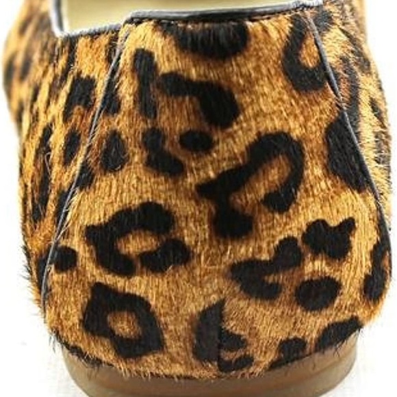 Michael Michael Kors Devin Cheetah Brown Haircalf Ballet Flat Size 8.5 - Picture 3 of 5